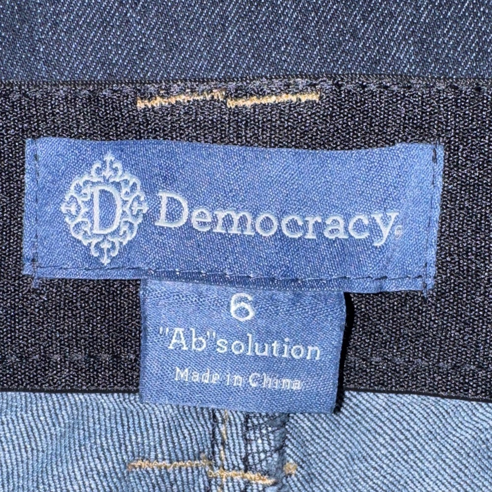 Democracy Ab Solution Itty Bitty Boot Cut Jeans N… - image 3